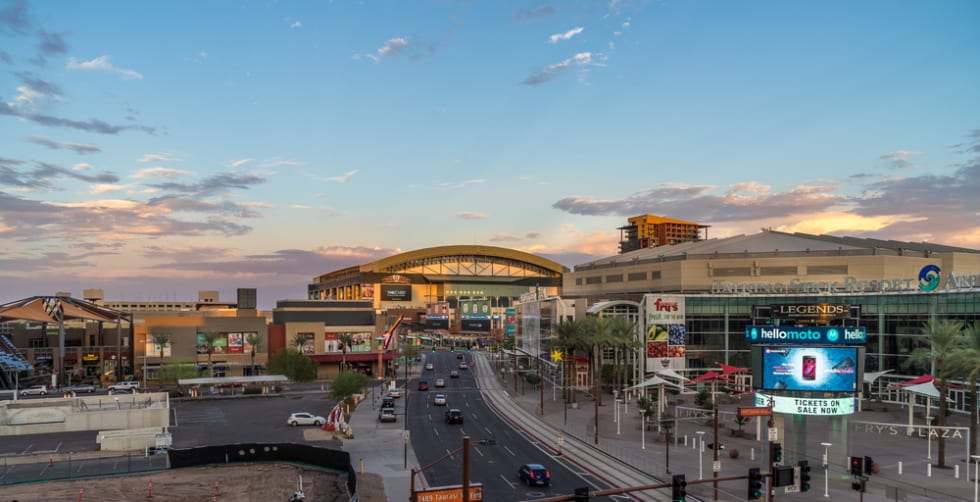 Arizona Diamondbacks Chase Field in Phoenix