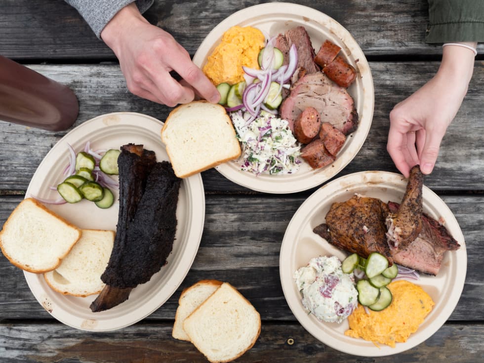 Authentic Texas barbecue served during SXSW in Austin