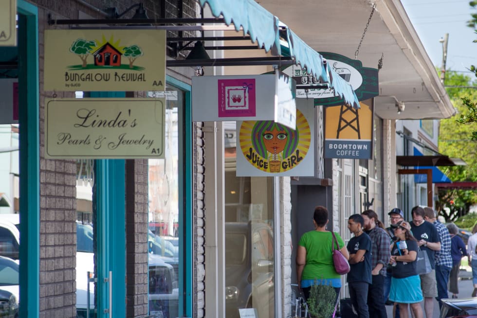 Stores in Houston Heights