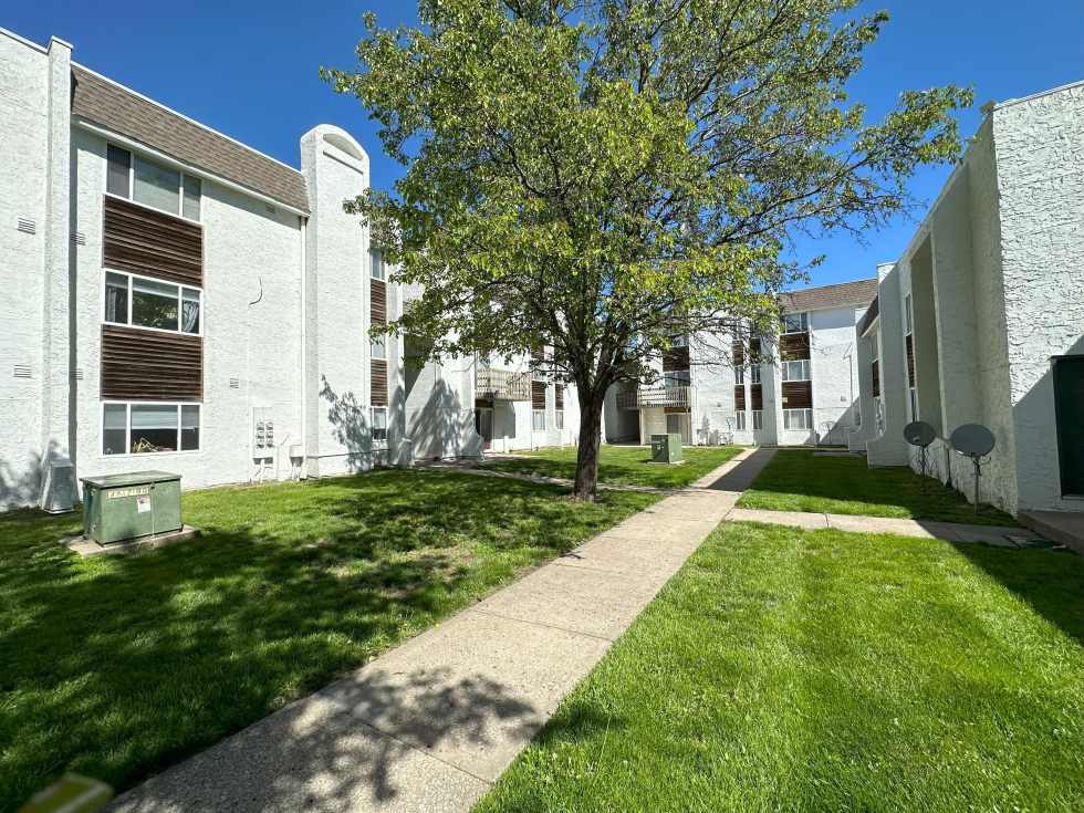Exterior Shot at Courtyard Apartments - Kansas City, MO apartments for rent