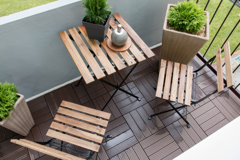 Durable patio decor