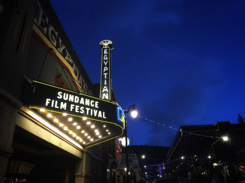 Egyptian Theater during the Sundance film festival is one of the popular theaters playing movies in the festival.