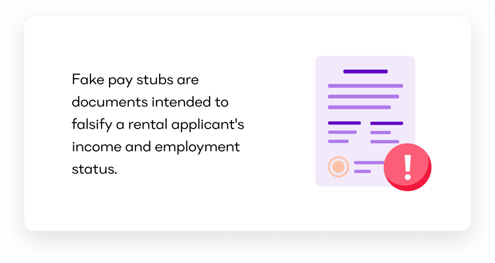 In Post Image: Fake Pay Stub Definition