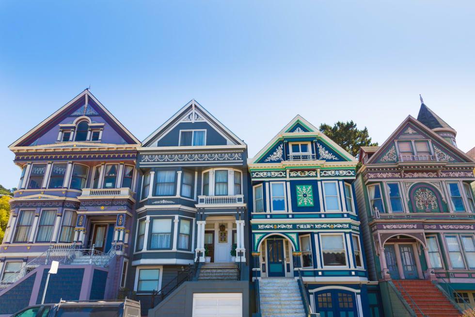 Haight-Ashbury Victorian Homes