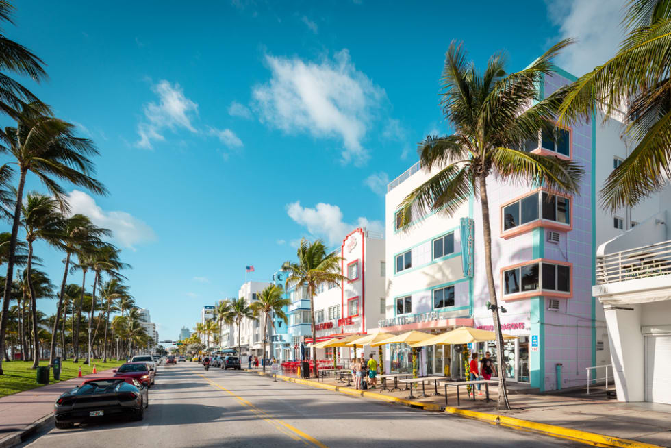 Ocean Drive in Miami