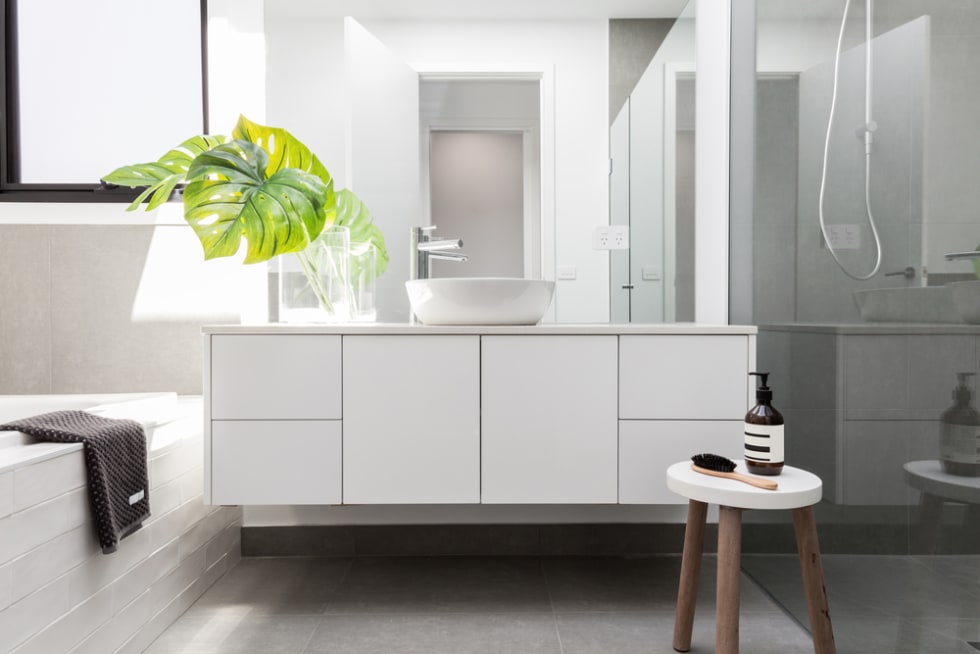 minimalist bathroom
