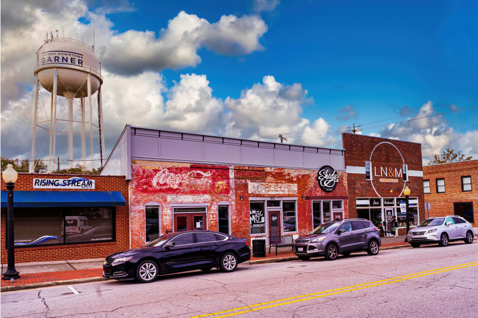 Garner cities near raleigh