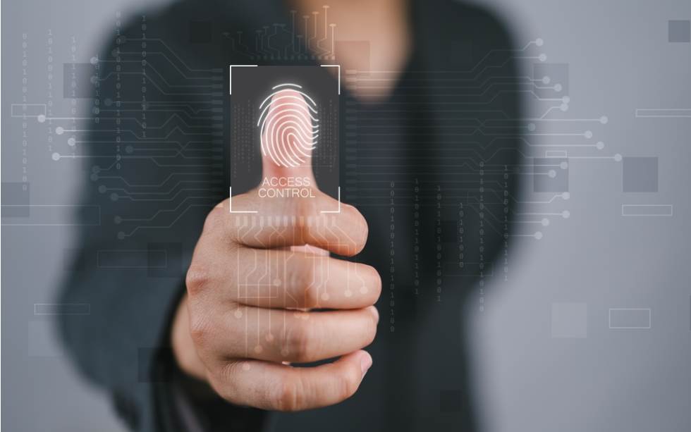 Biometric data used for controlled access
