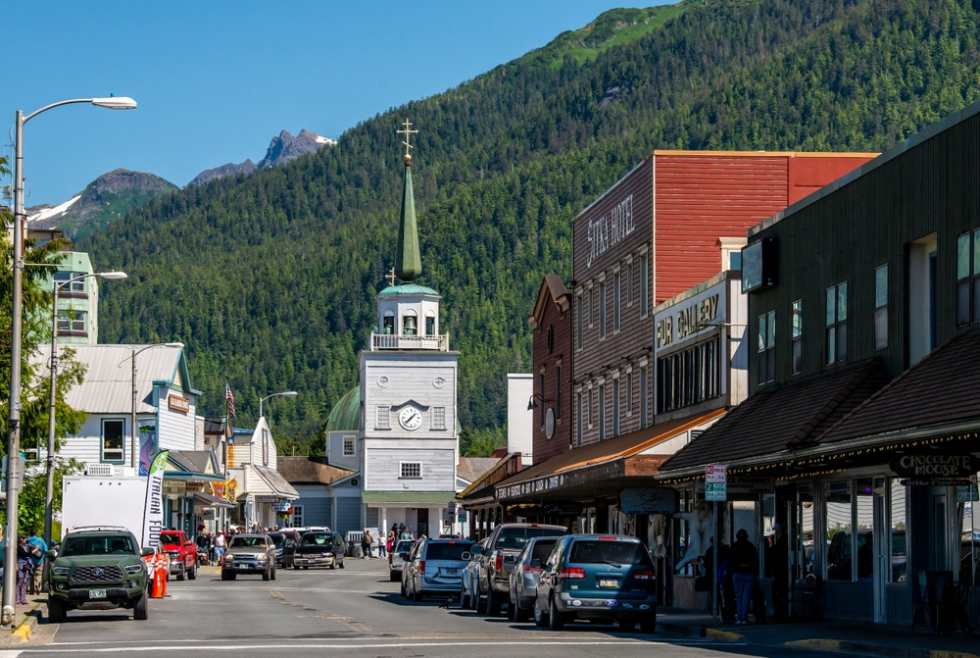 Sitka, one of the largest cities in Alaska