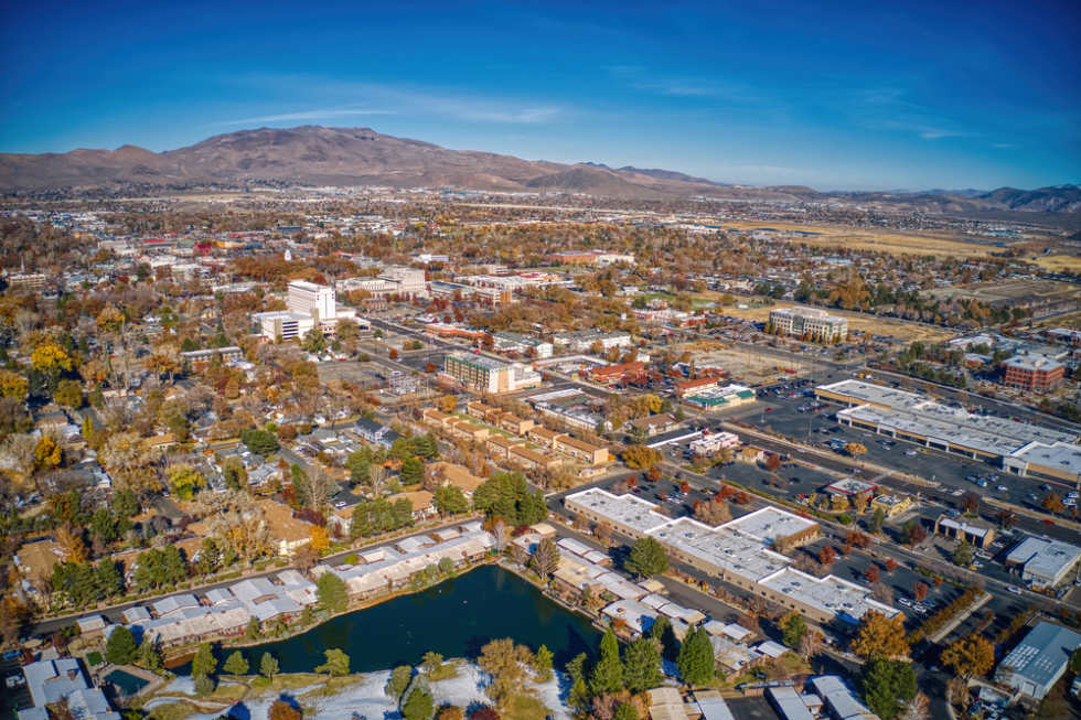 Carson City, one of the largest cities in Nevada