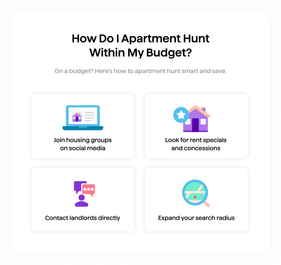 How Do I Apartment Hunt Within My Budget
