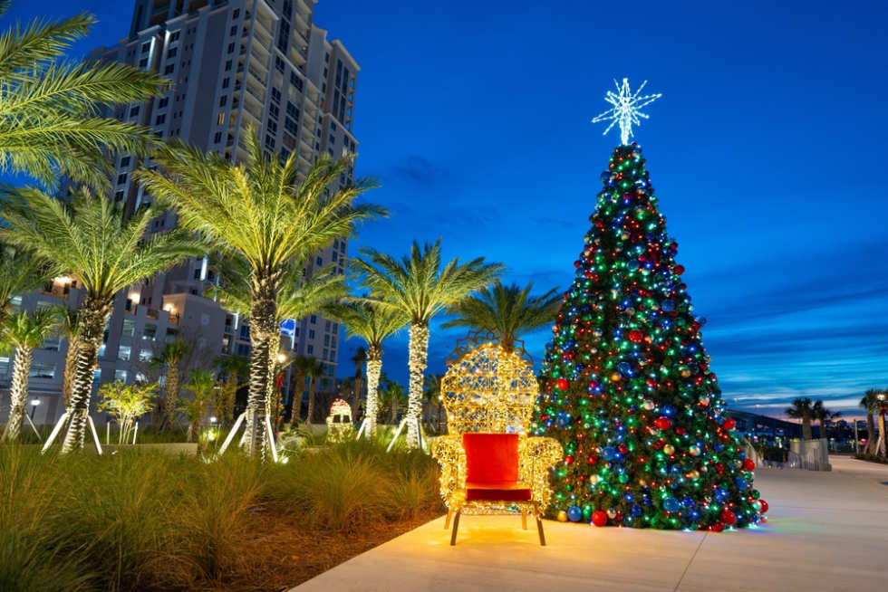 Warm winters, one of the pros of living in Florida