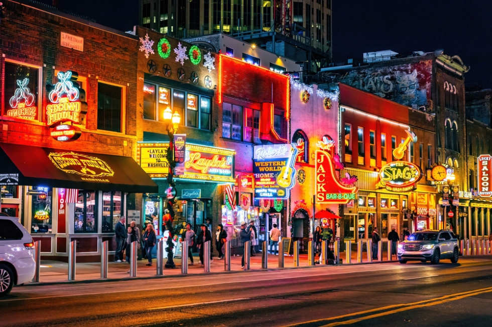 Broadway in Nashville