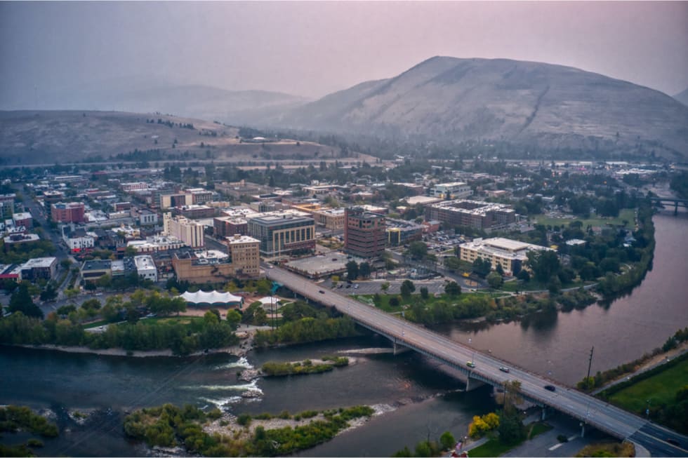 Major Cities in Montana - 1