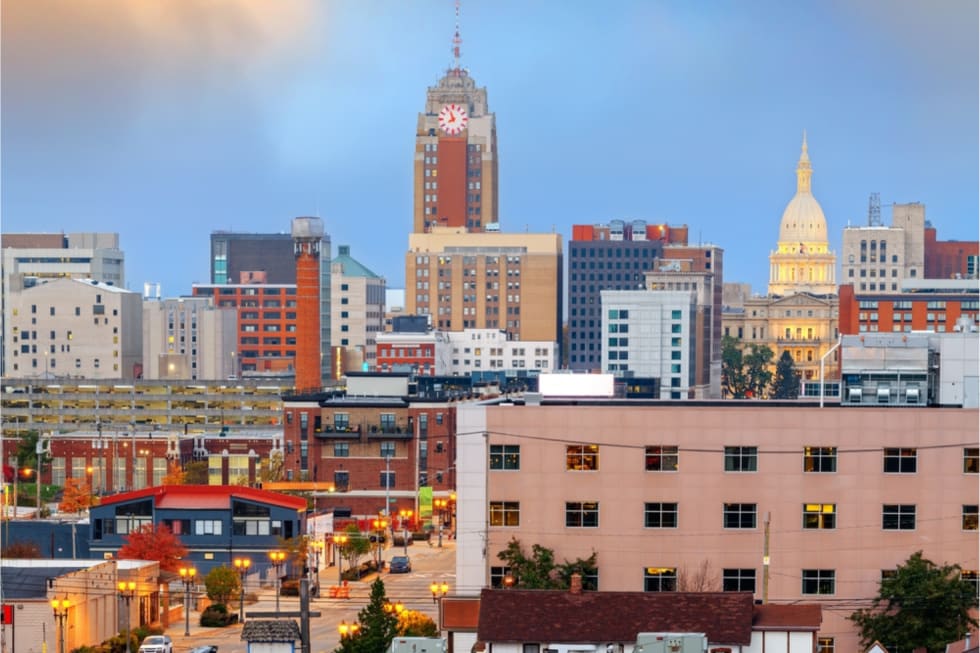 Major Cities in Michigan - 5