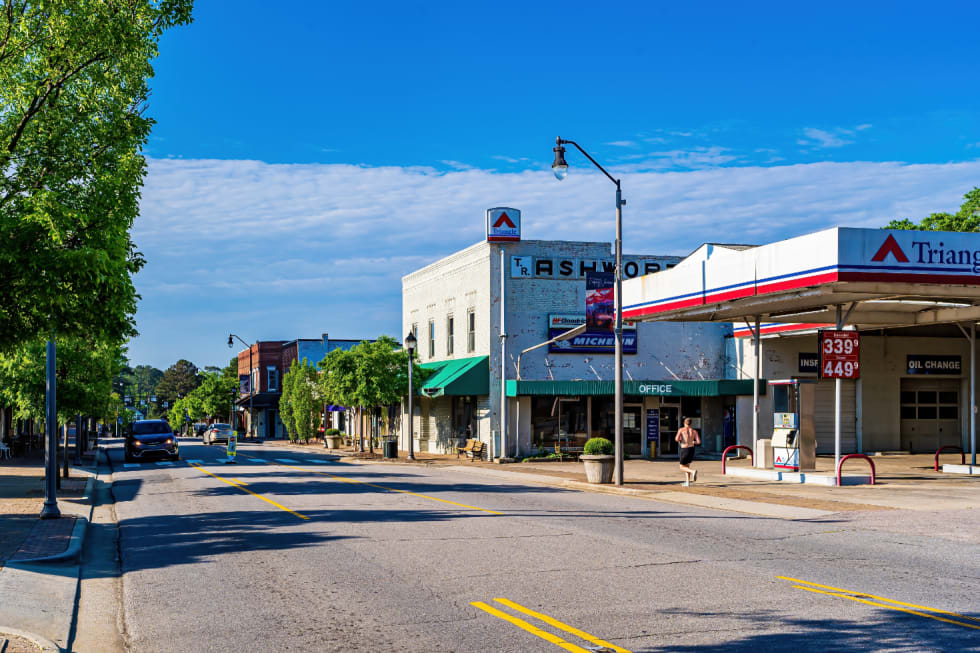 Cities near Raleigh Fuquay-Varina