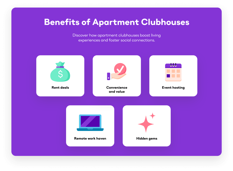 Benefits of Apartment Clubhouses