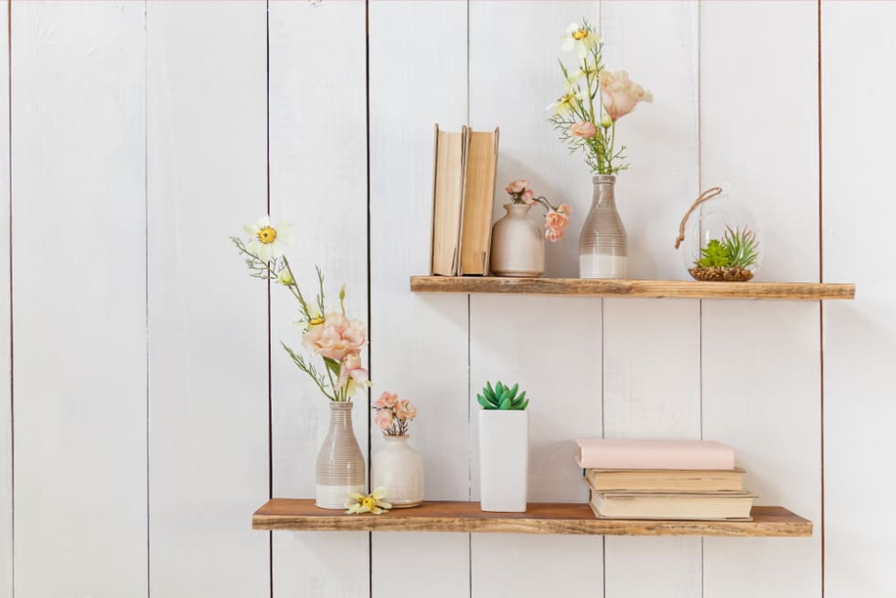 floating wall shelves