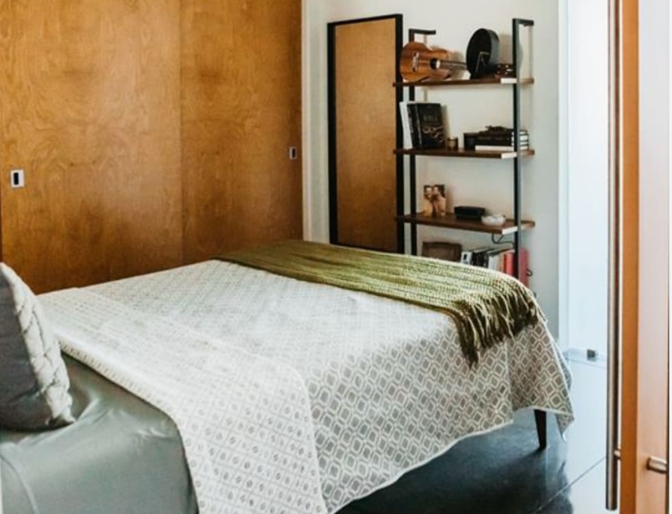 micro unit bedroom space