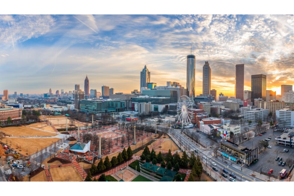 Major Cities in Georgia - 1