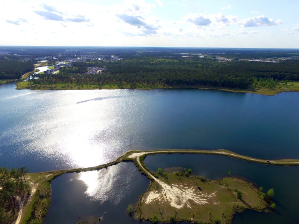  Summerville South Carolina island aerial photo