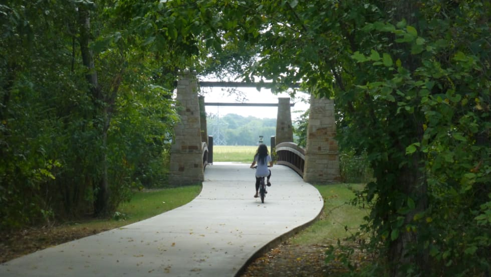 Oak Point Nature Preserve in Plano