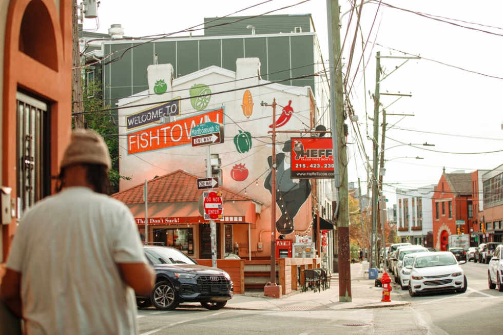 Fishtown, one of the most walkable neighborhoods in Philadelphia