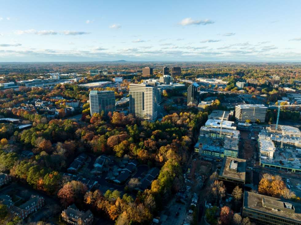 Buckhead Village, one of the best places for young professionals to live in Atlanta