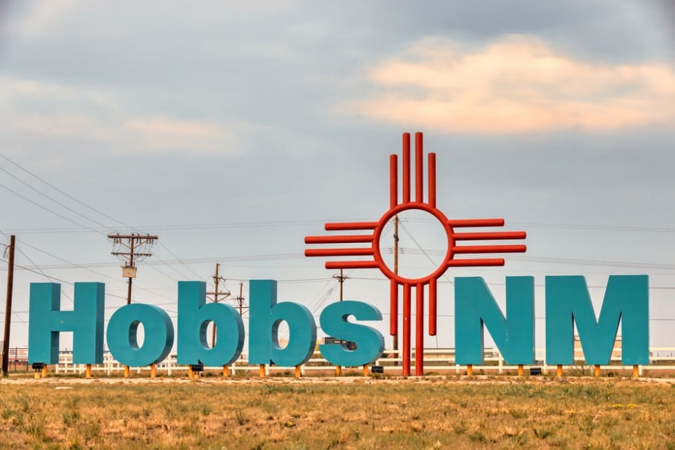 Hobbs, one of the largest cities in New Mexico
