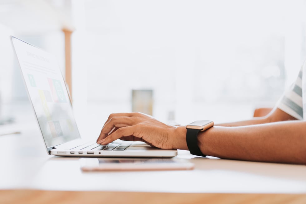 Screening a potential renter on their computer