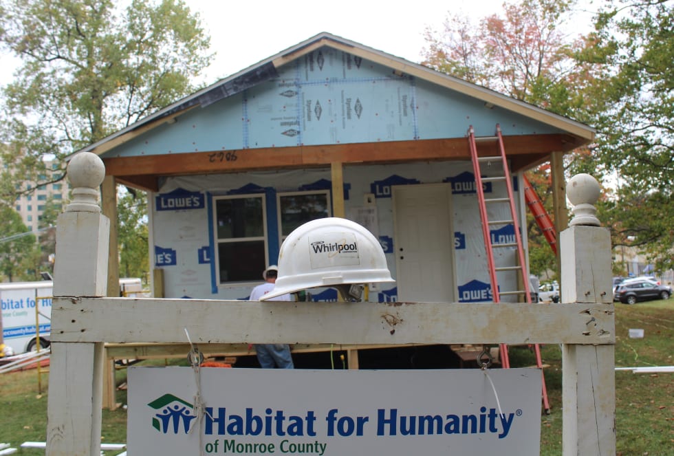 Whirlpool Habitat for Humanity Monroe County House Build - free furniture donation pick-up