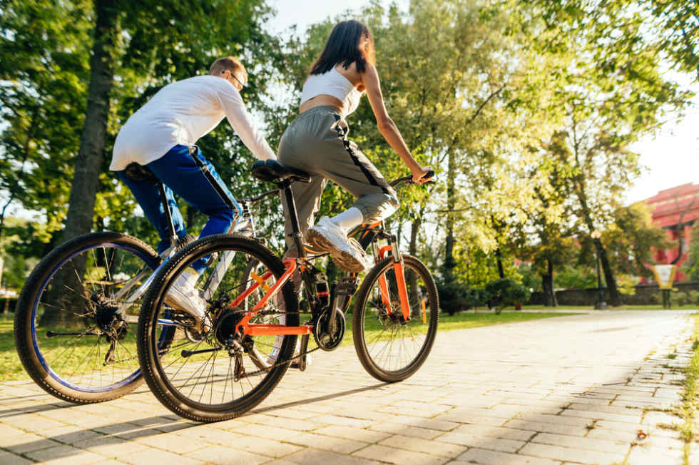 roommate biking