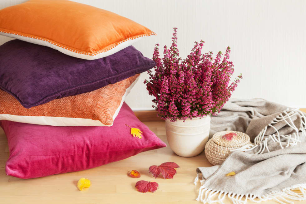 fall accent pillows