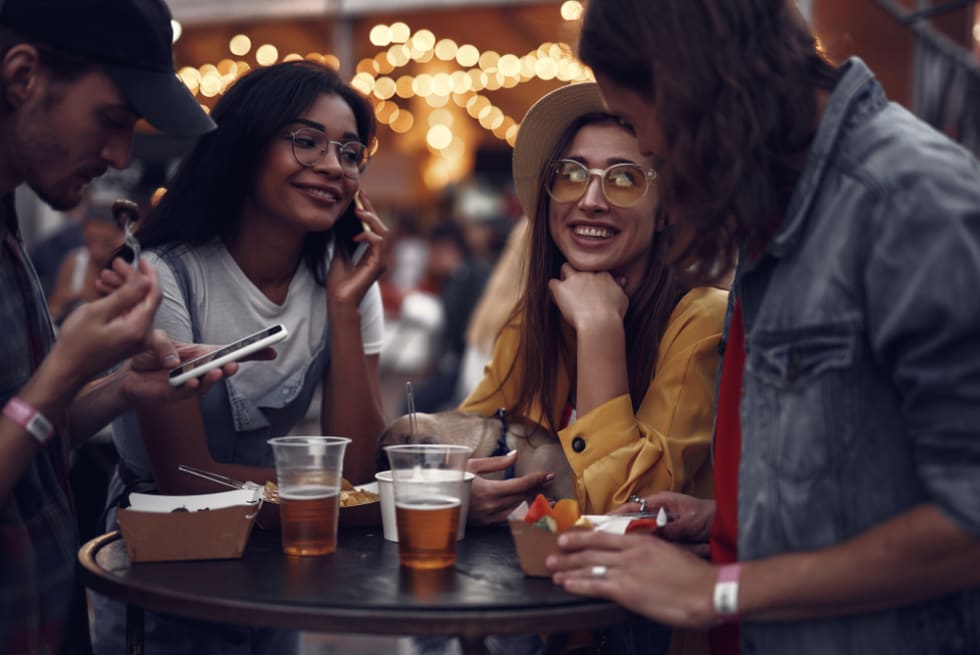 beers and burgers