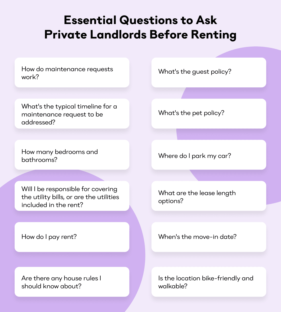 Essential Questions to Ask Private Landlords Before Renting