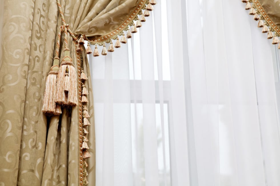 window drapes