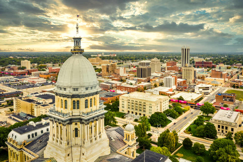 Springfield, one of the largest cities in Illinois