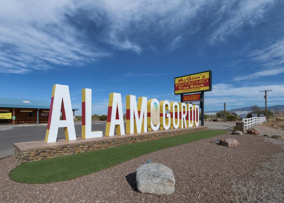 Alamogordo, one of the largest cities in New Mexico