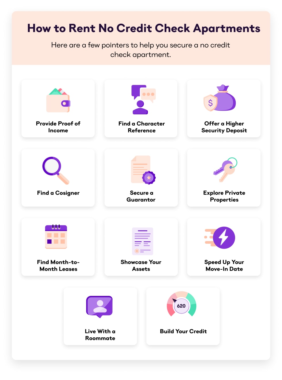 How to Rent No Credit Check Apartments