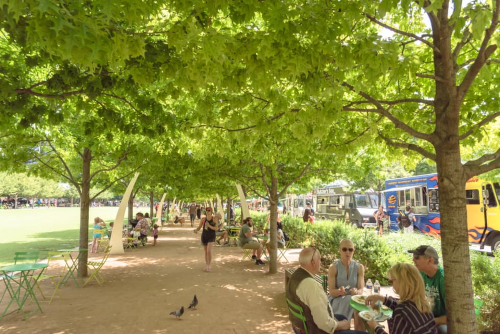 Klyde Park in Downtown Dallas
