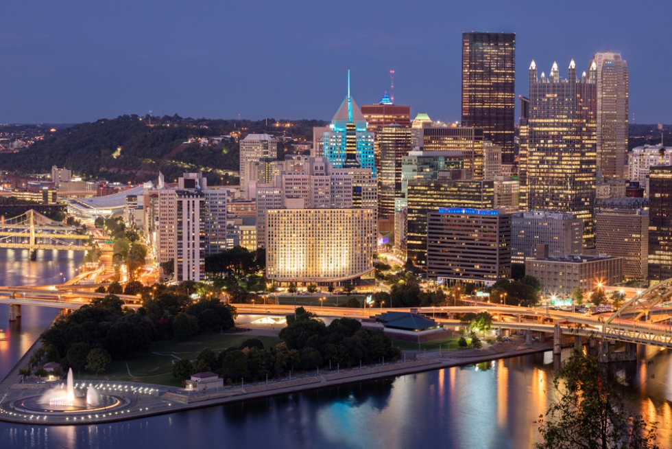 Pittsburgh, one of the largest cities in Pennsylvania