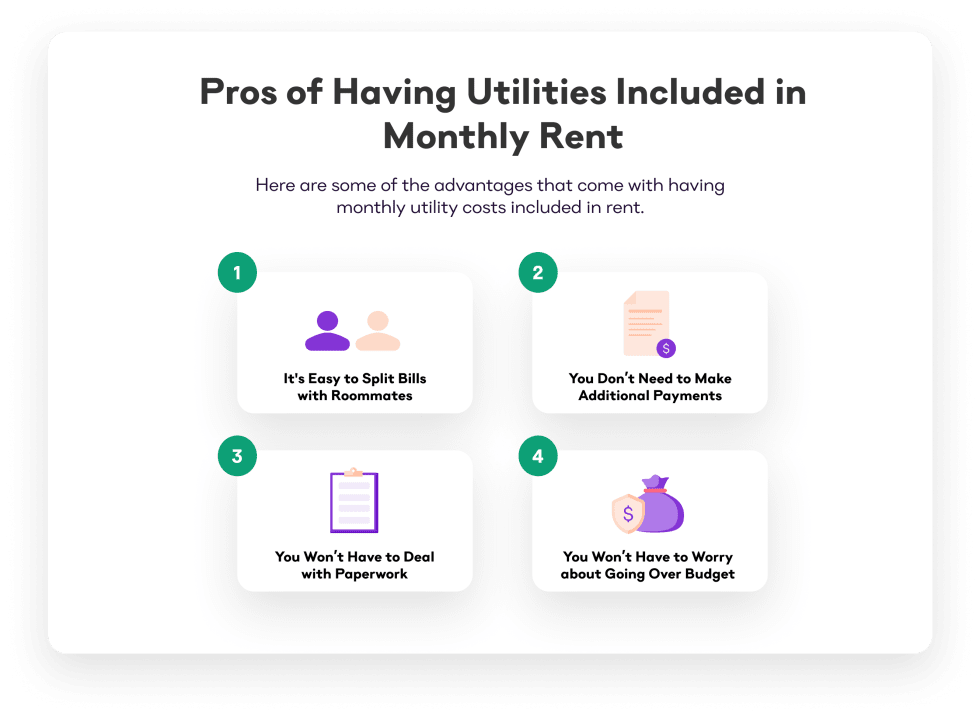 Pros of Having Utilities Included in Monthly Rent
