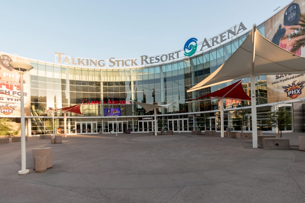The Talking Stick Resort Arena is a sports and entertainment arena in downtown Phoenix. - cost of living in phoenix