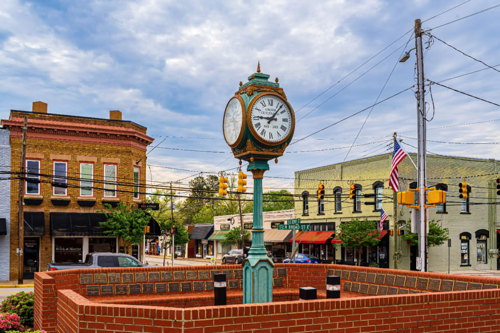 Angier cities near Raleigh