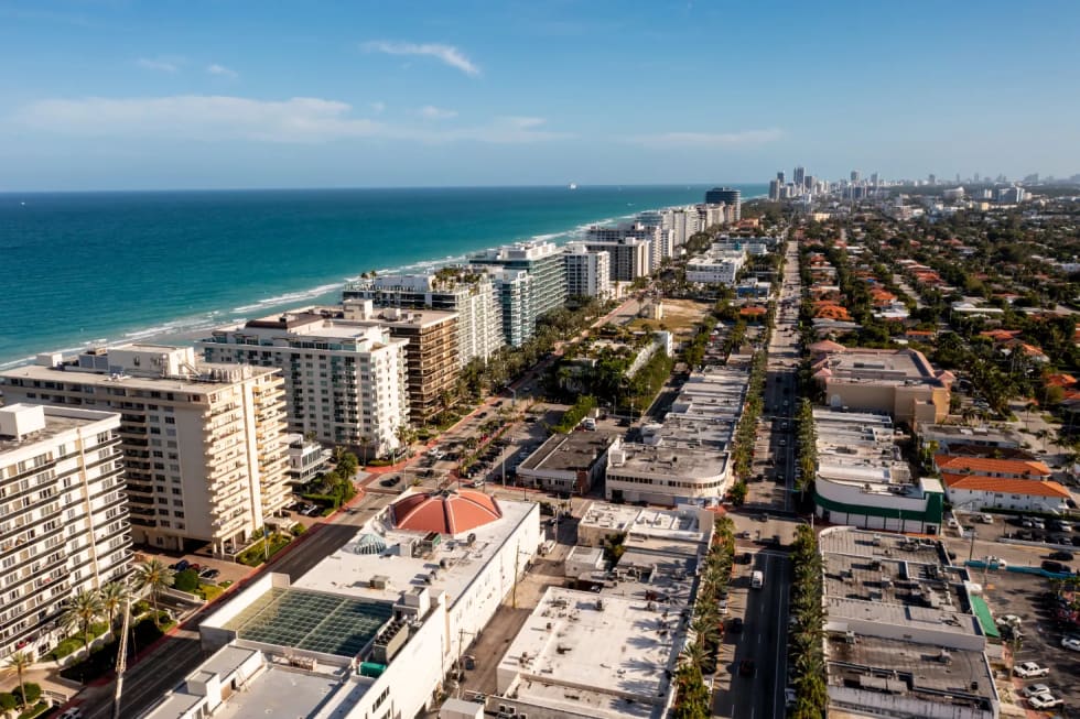 Surfside cities near miami