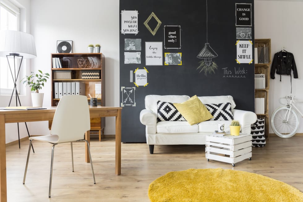 Furnished living room