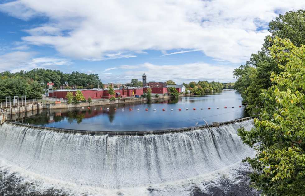 Springfield, one of the largest cities in Vermont