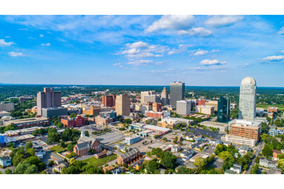 Major Cities in North Carolina - 5