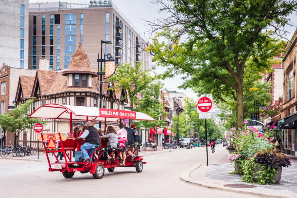 Madison, one of the largest cities in Wisconsin