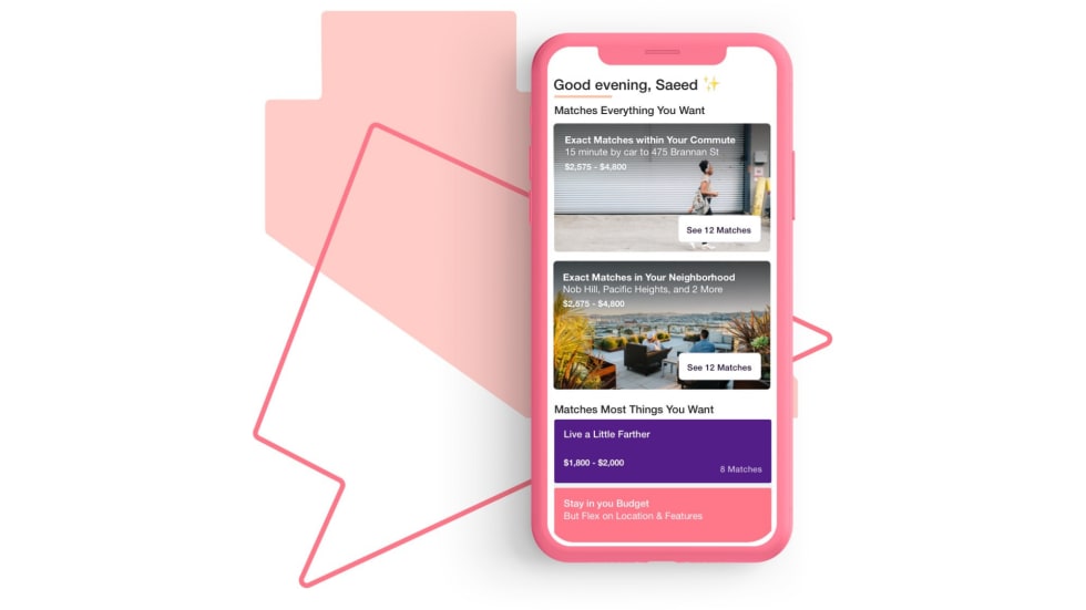Apartment list mobile matches 
